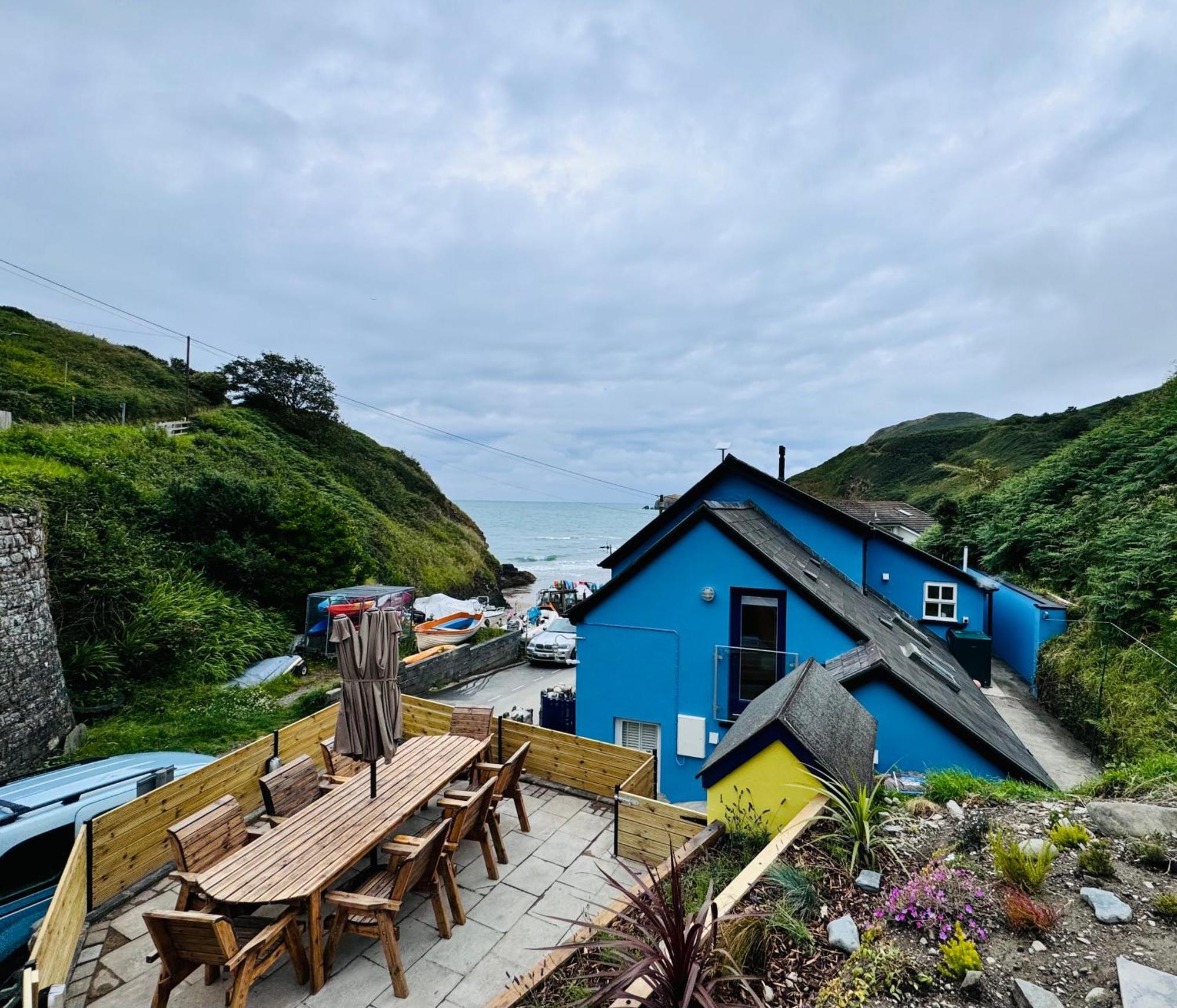 Вілла Aberafon Llangrannog Llandysul Екстер'єр фото